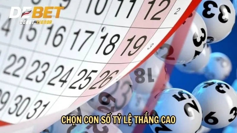 Chọn con số tỷ lệ thắng cao