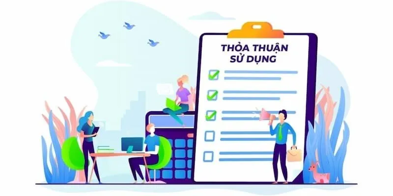 Một vài nội dung chính có trong điều khoản sử dụng Debet